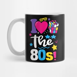 I Love The 80s Gift Clothes for Women and Men Mug